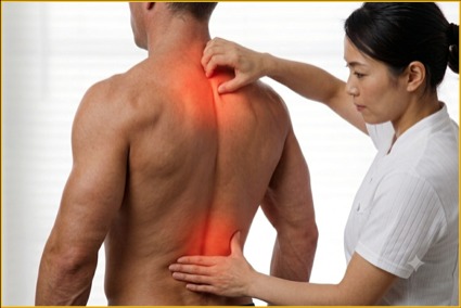 A physiotherapy session